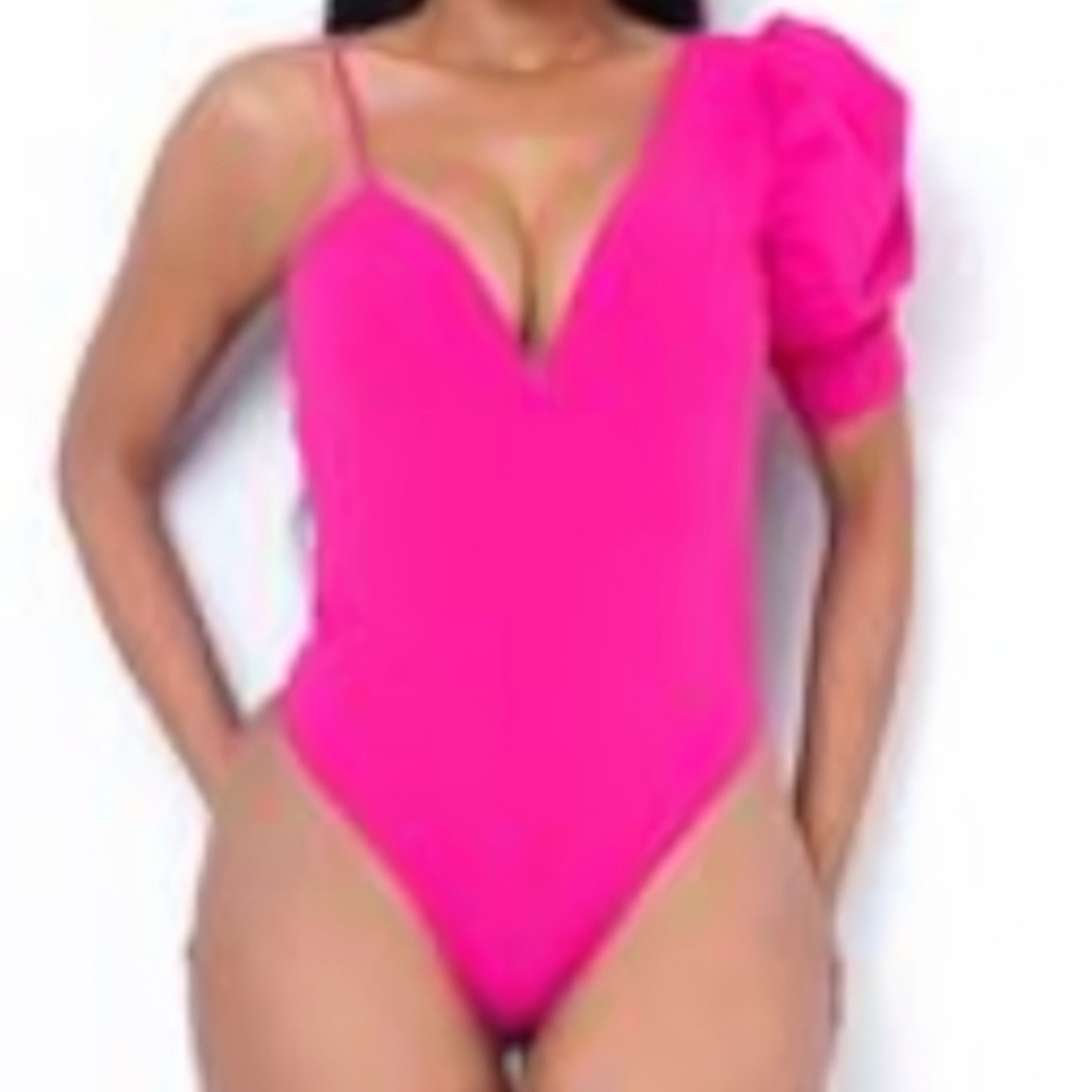 Hot Pink bodysuit - Picture 2 of 10
